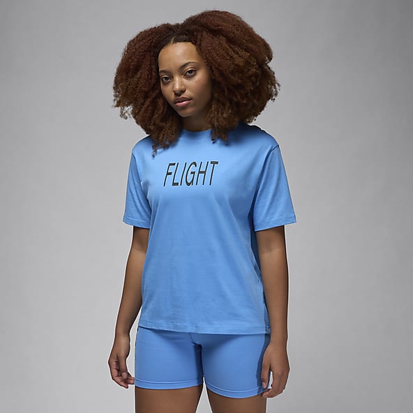 Jordan Blue Tops T Shirts. Nike